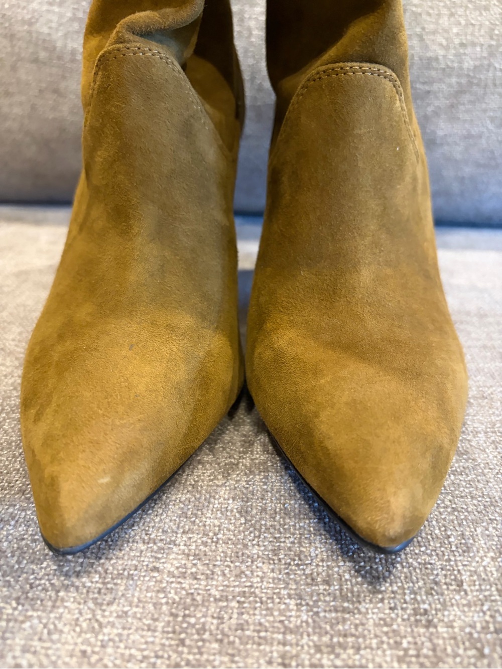 Vince Camuto Bristol Brown Suede Boots 7.5 - Picture 3 of 10